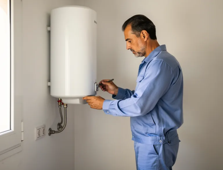 reparación calentador de agua Boiro